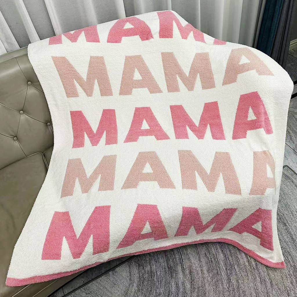 MAMA Soft Throw Blanket