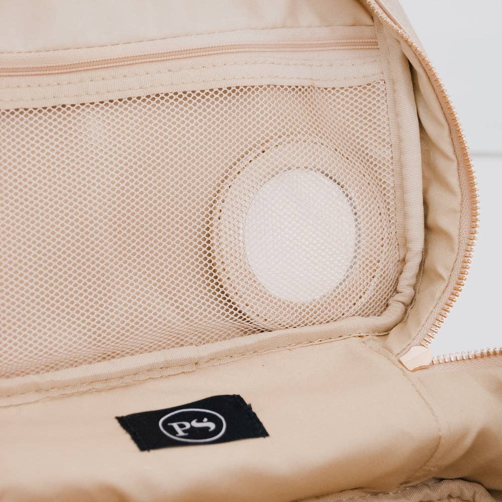 Gold Madelyn Bow Makeup Bag Wholesale