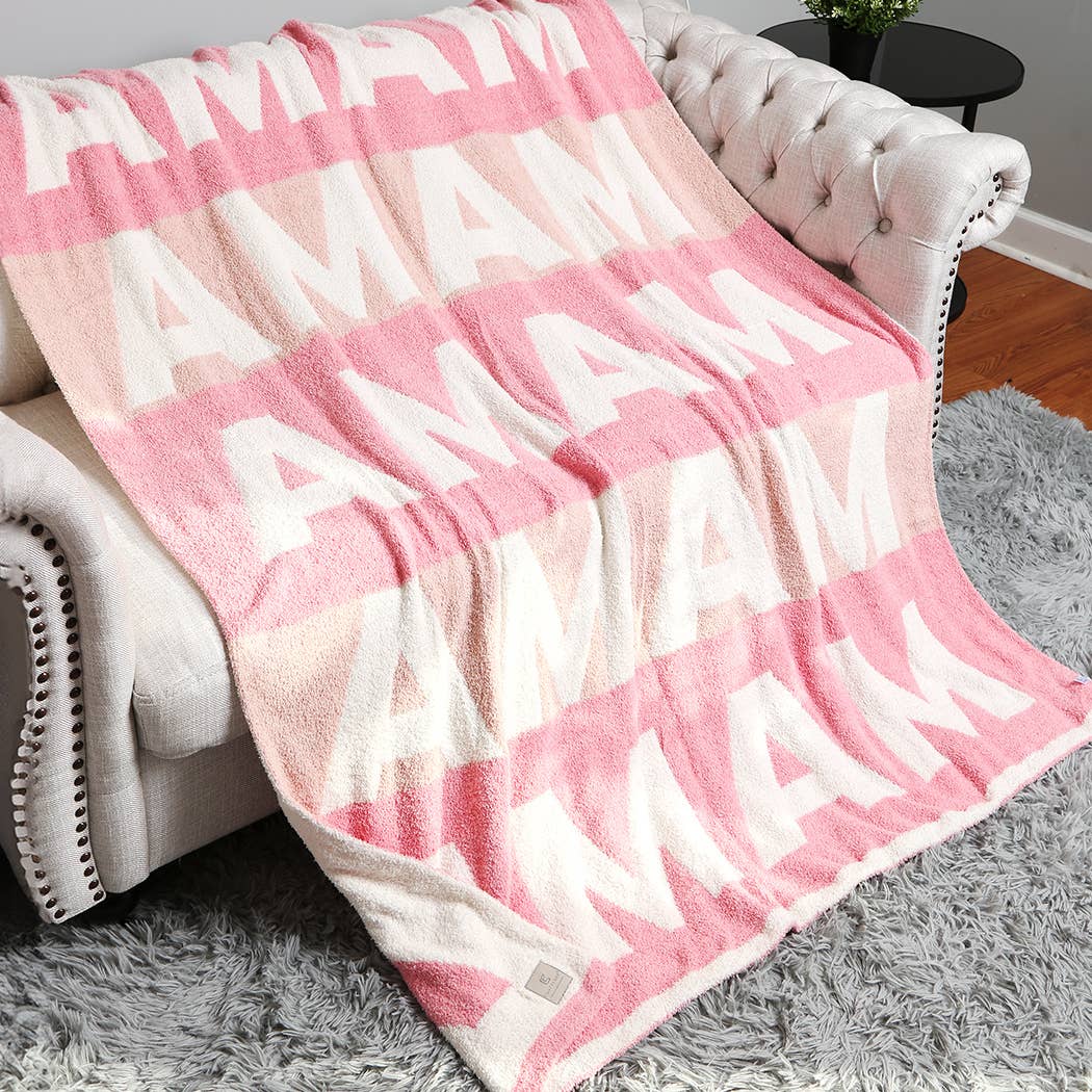 MAMA Soft Throw Blanket