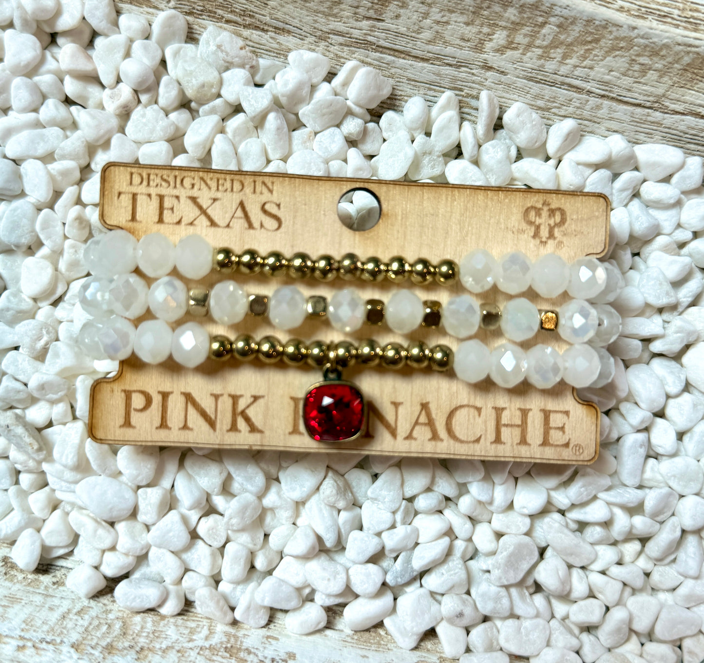 Pink Panache Red/White Set