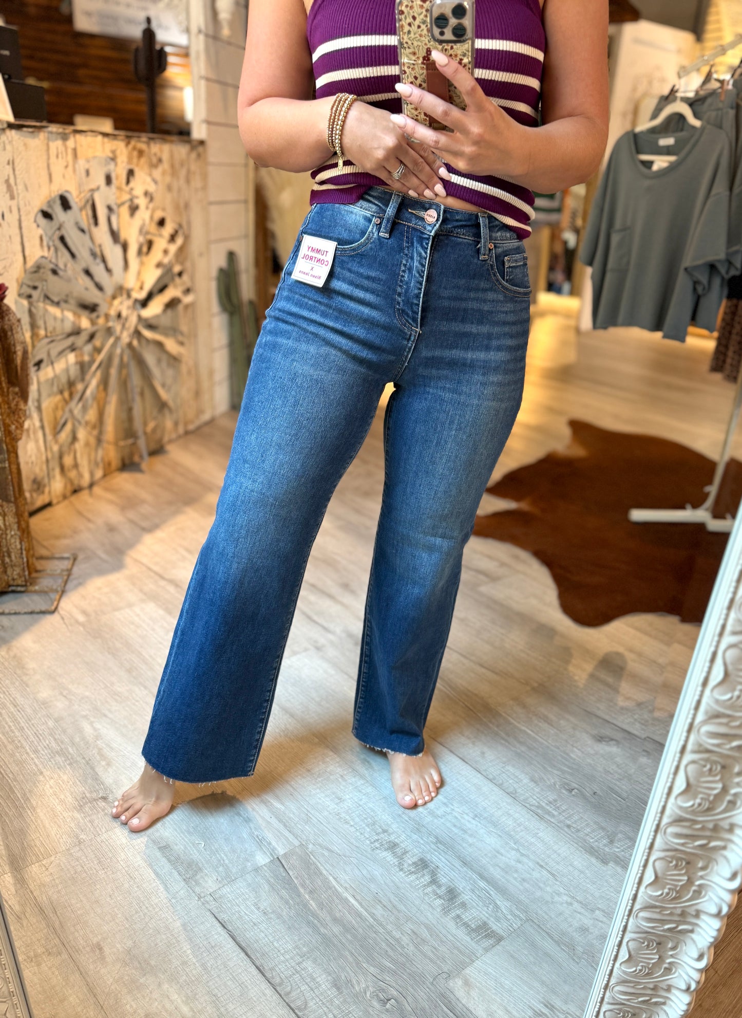 Risen Dark Tummy Control No Hem