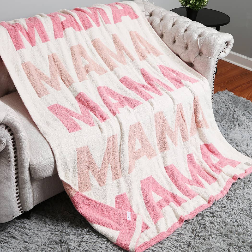 MAMA Soft Throw Blanket