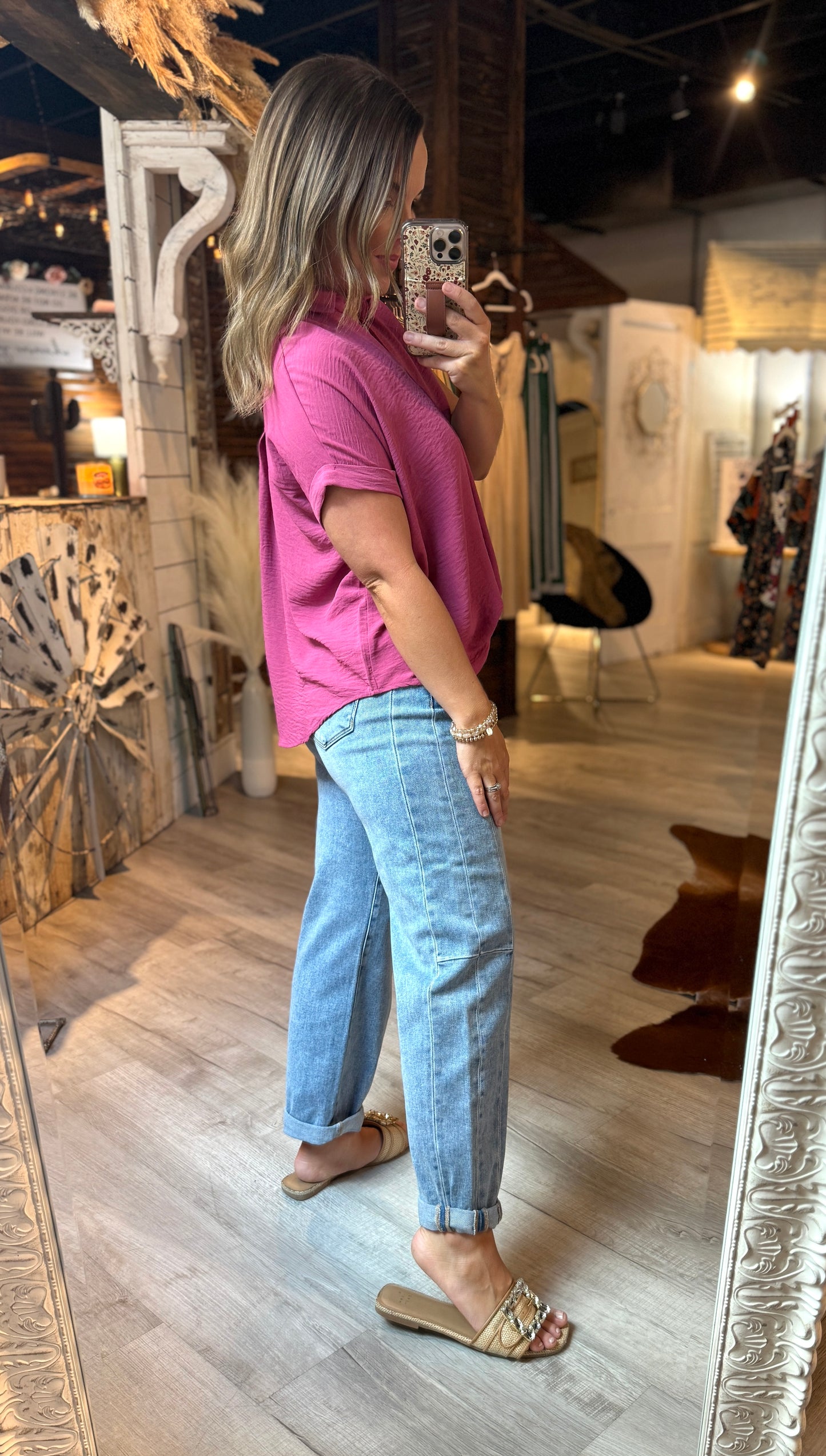 Risen HR Barrel Jeans