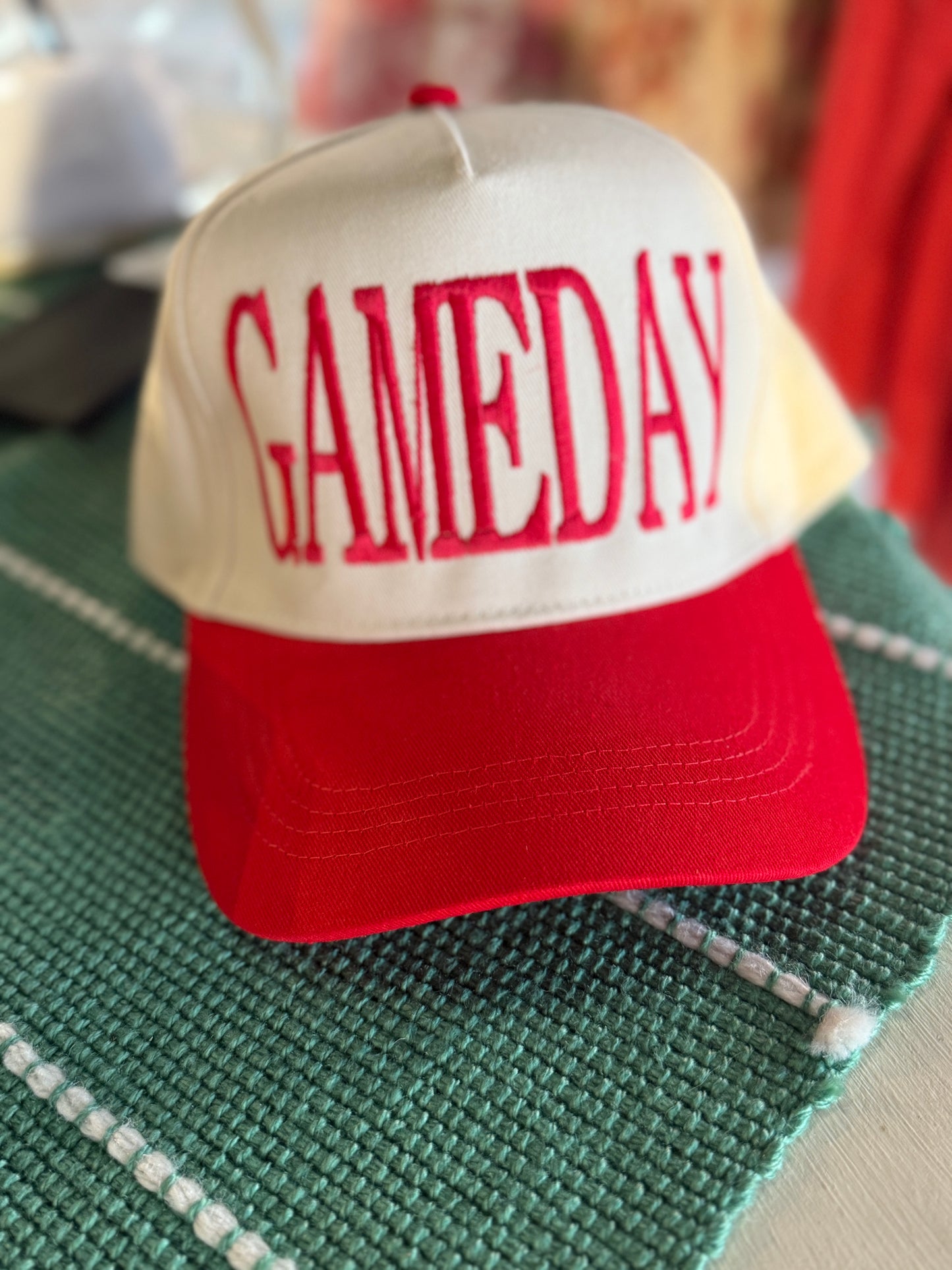 Game Day Embroidered Hat