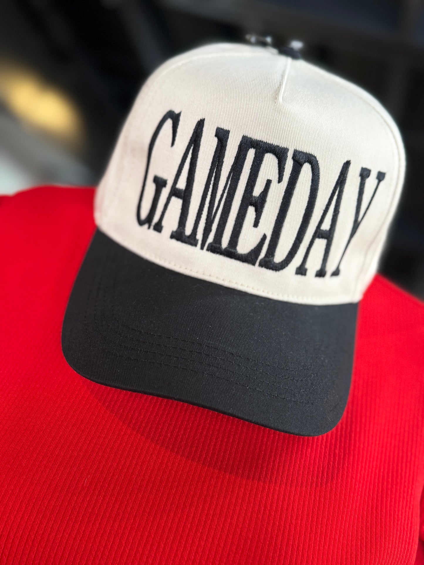Game Day Embroidered Hat