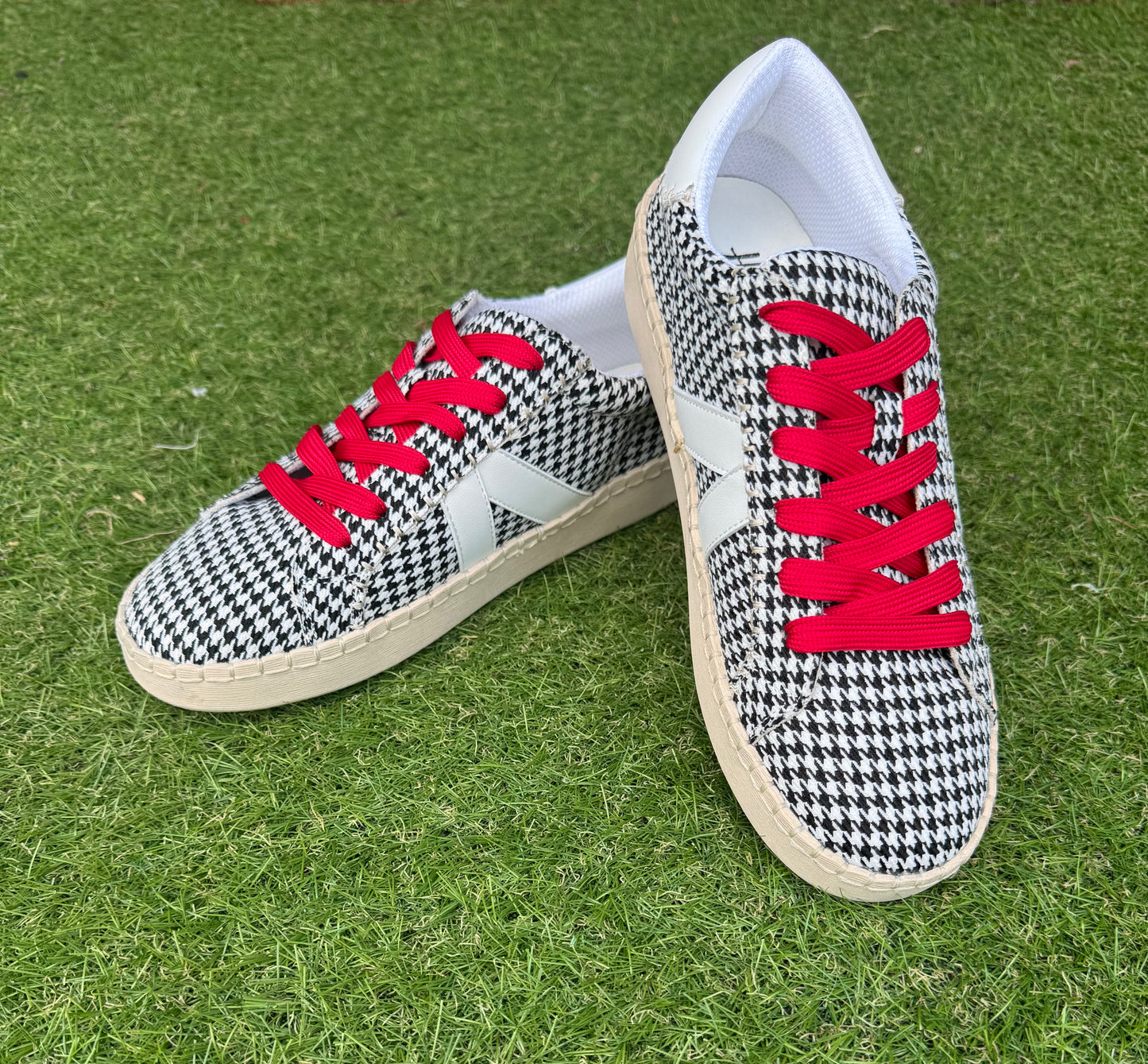 Friend Zone Black White Gingham