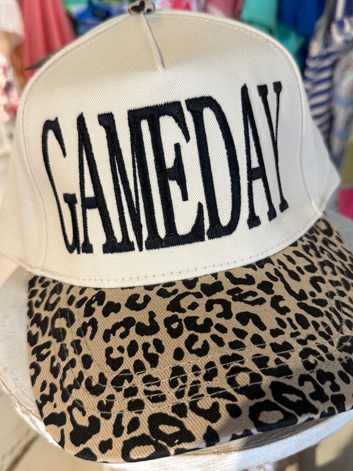 Game Day Embroidered Hat