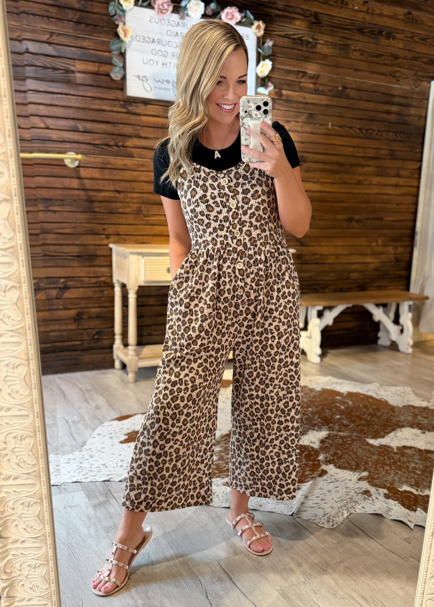 Leopard All Day Romper