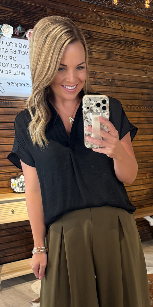 Black Dressy Top