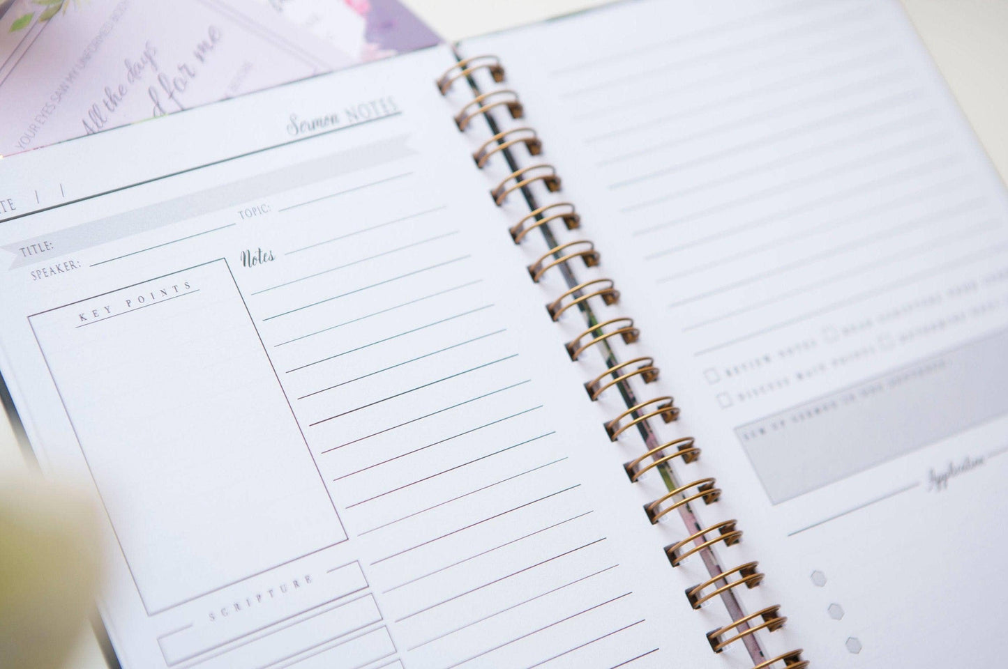 Sermon Notebook for Women | Sermon Notes Journal