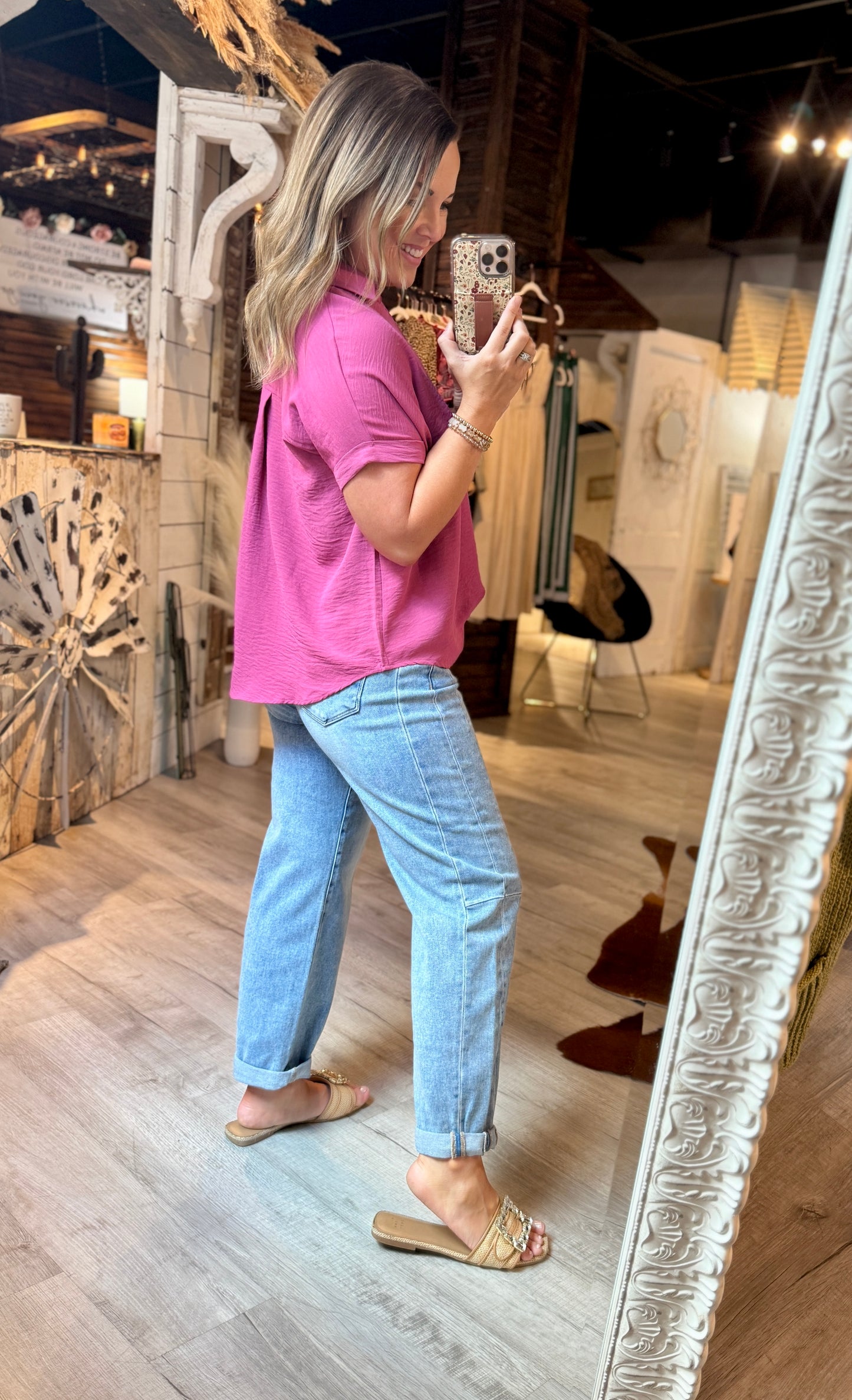 Risen HR Barrel Jeans