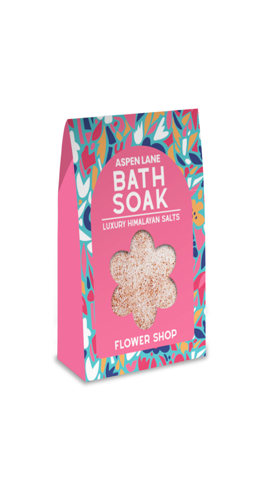 Flower Shop Himalayan Bath Salt Soak Gift Stocking Stuffer