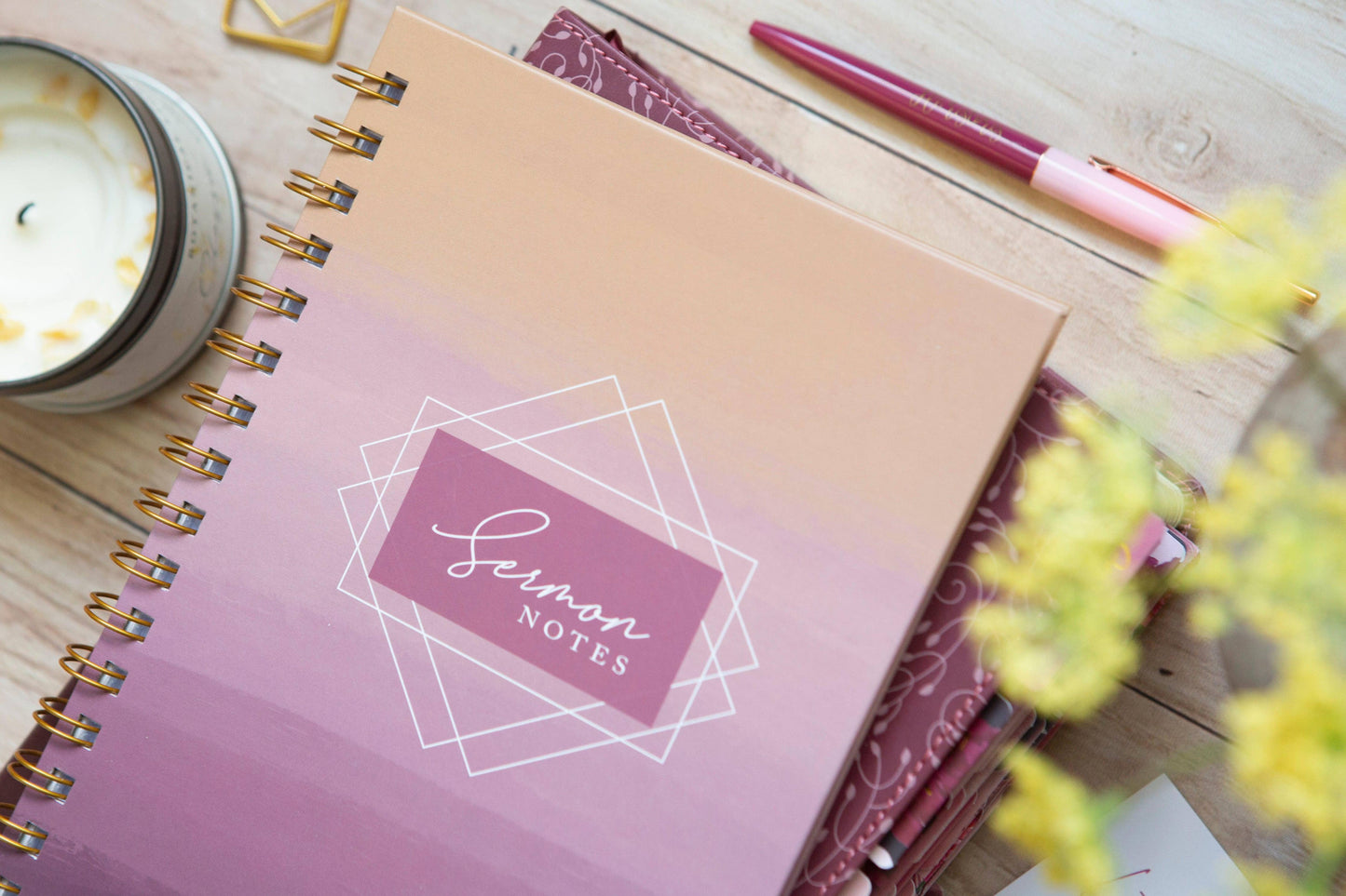 Sermon Notebook for Women | Sermon Notes Journal