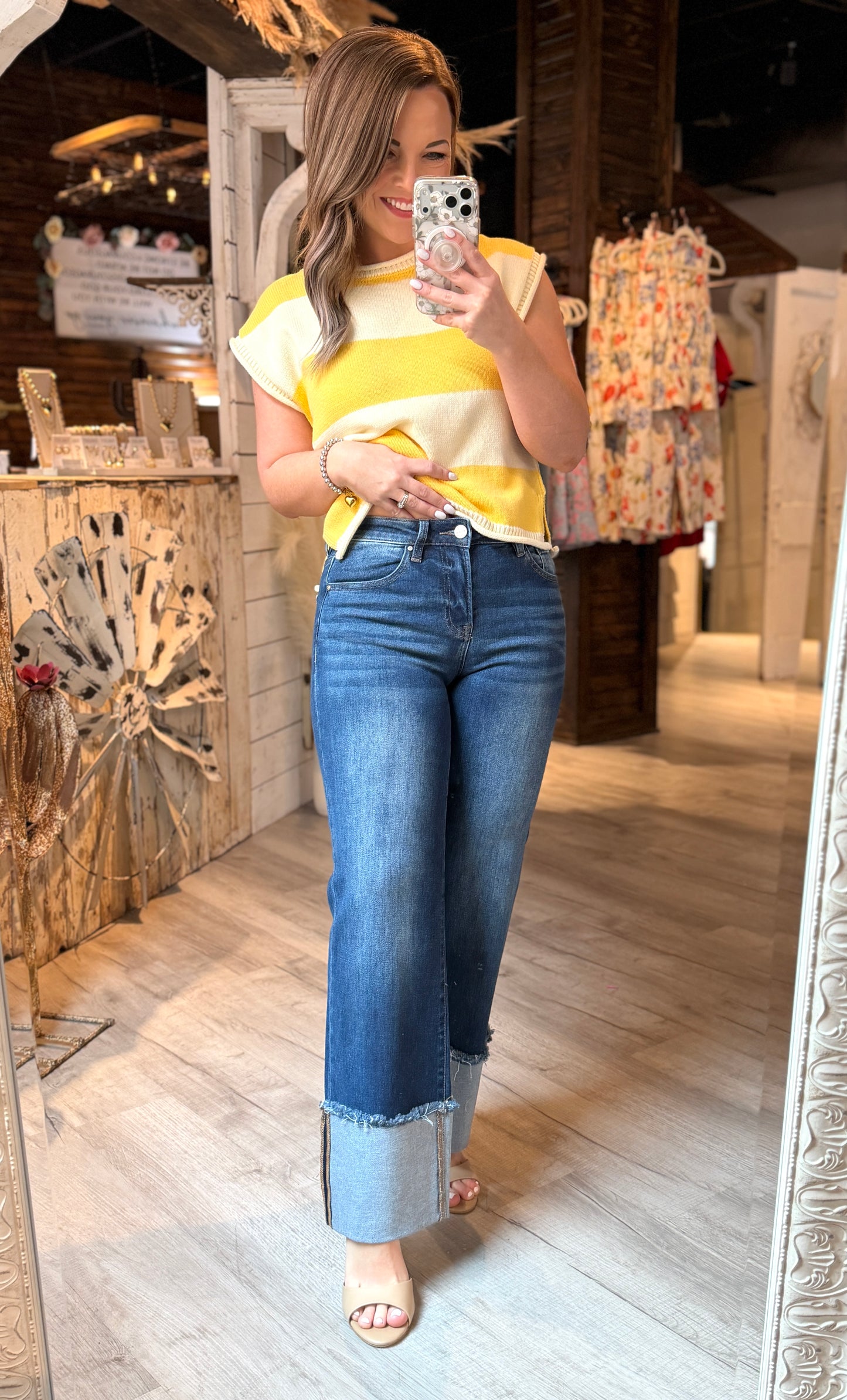 Risen MR Cuffed Denim