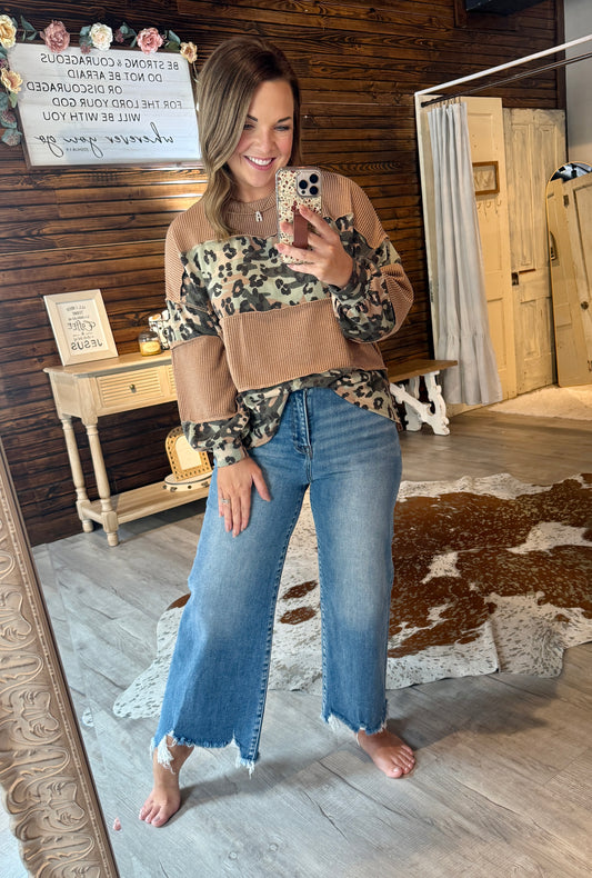 Camo Leopard Long Sleeve