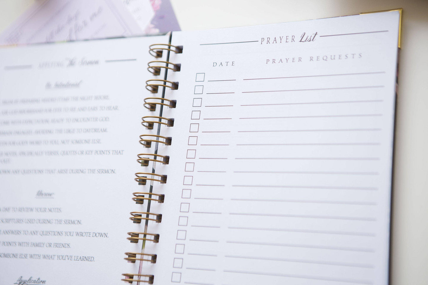 Sermon Notes Journal | Sermon Notebook