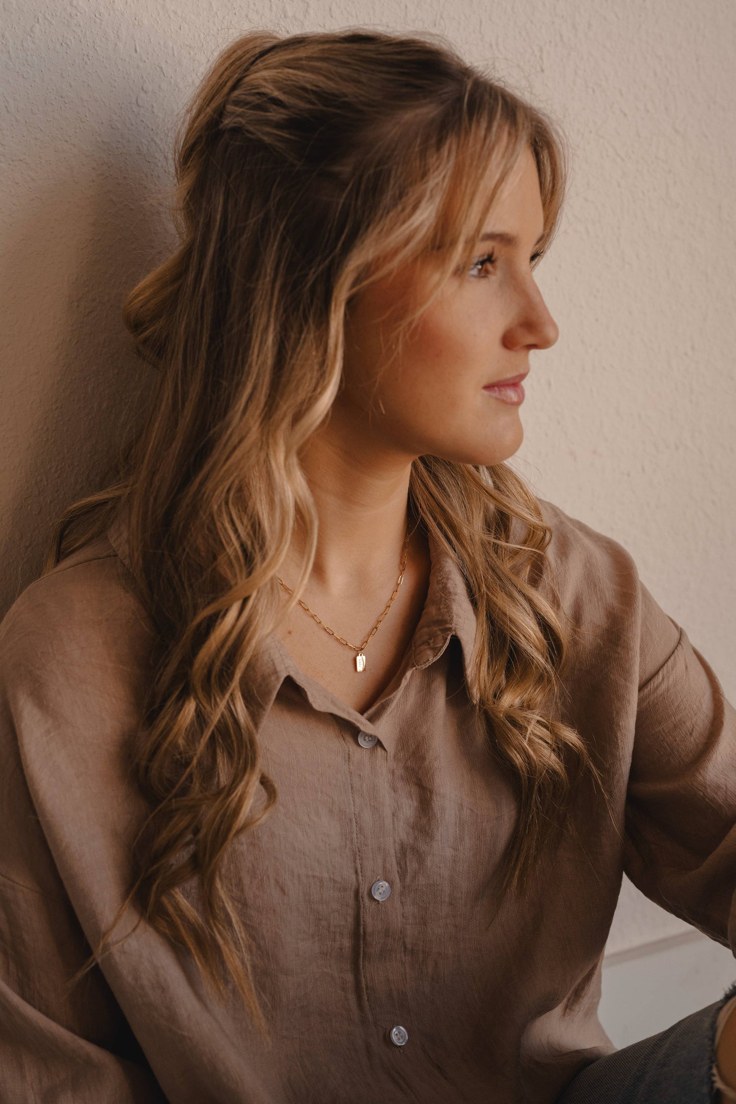 Pray Big Mini Tag Necklace | Christian Jewelry