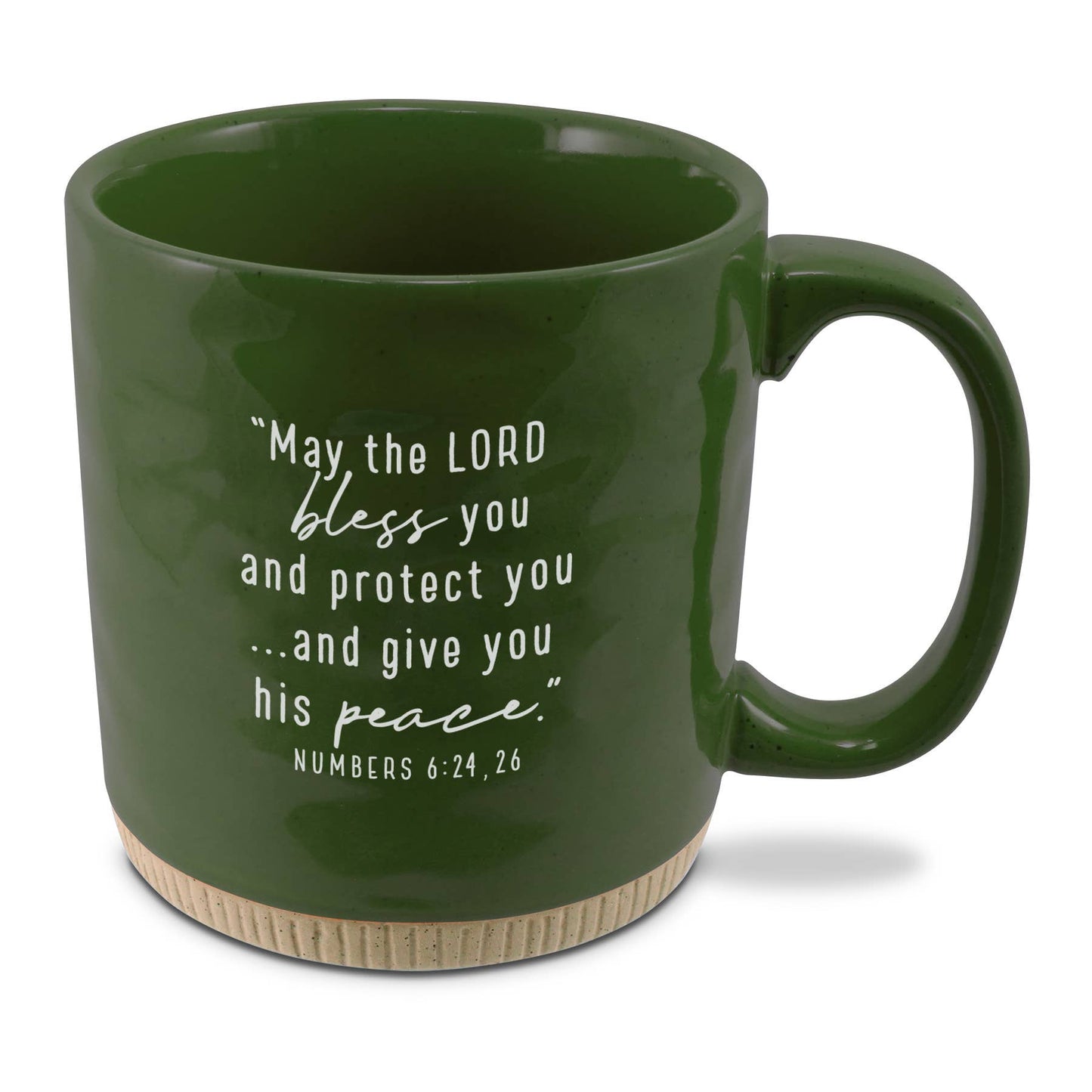 Coffeecup Powerful Words Blessed Grn 16