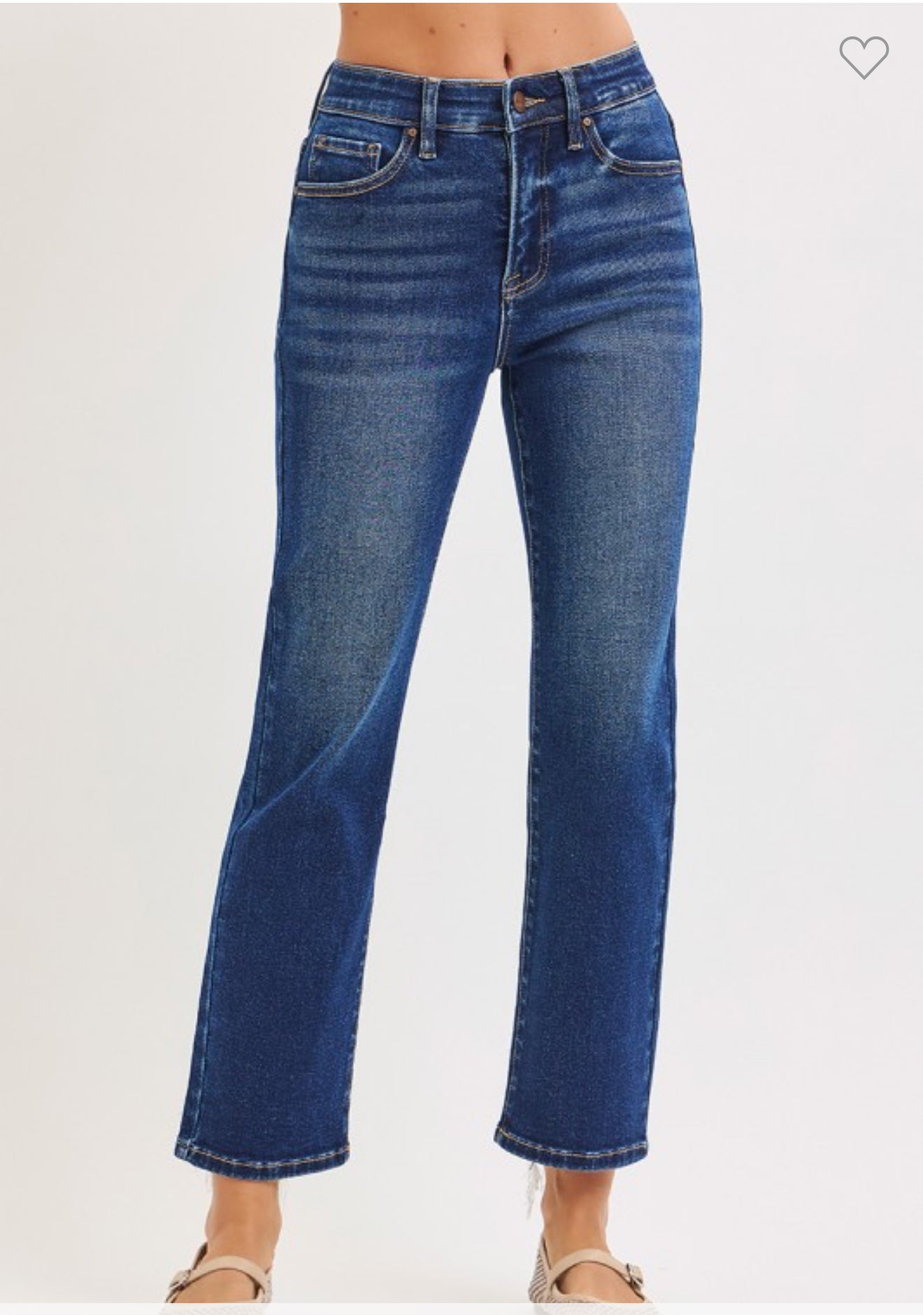 Risen Tummy Control High Rise Straight