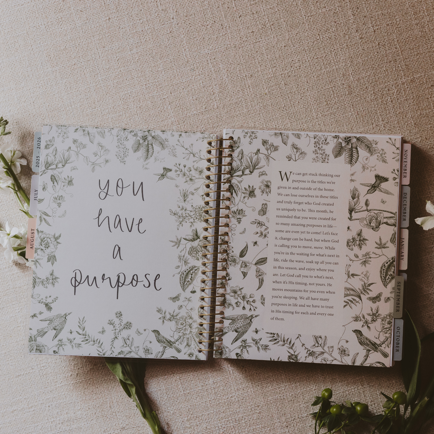You Have A Purpose 2025-2026 18 Month Planner