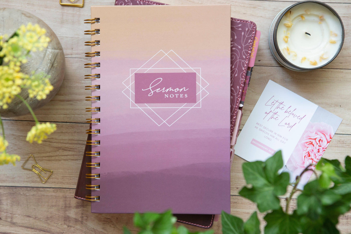 Sermon Notebook for Women | Sermon Notes Journal
