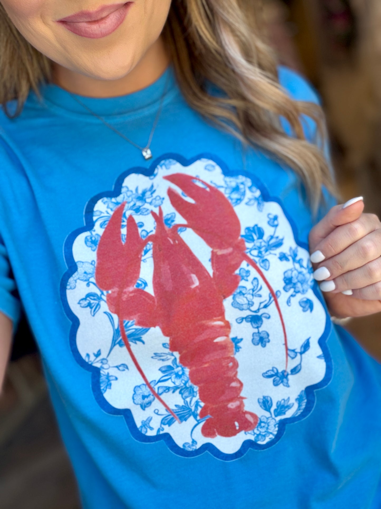 Crawfish Chinoiserie Tee