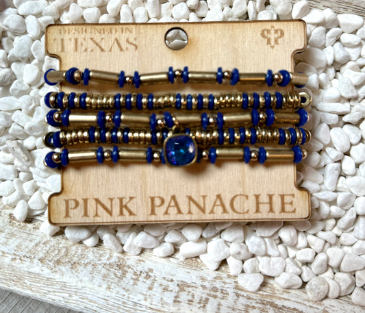 Pink Panache Blue/Gold Stack