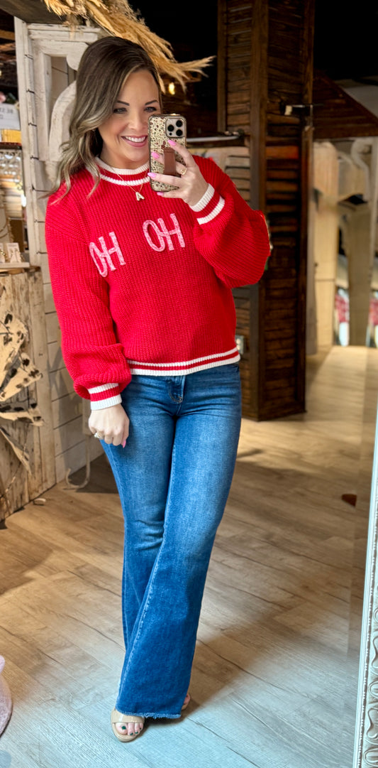 Red Ho Ho Ho Sweater