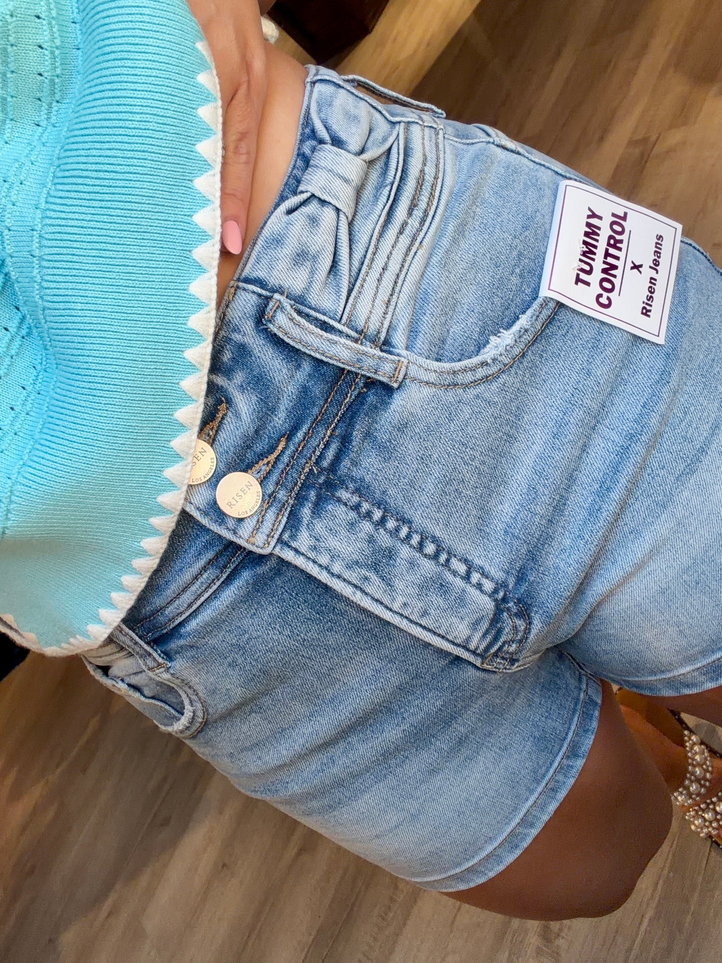 Risen Bow Waist Shorts