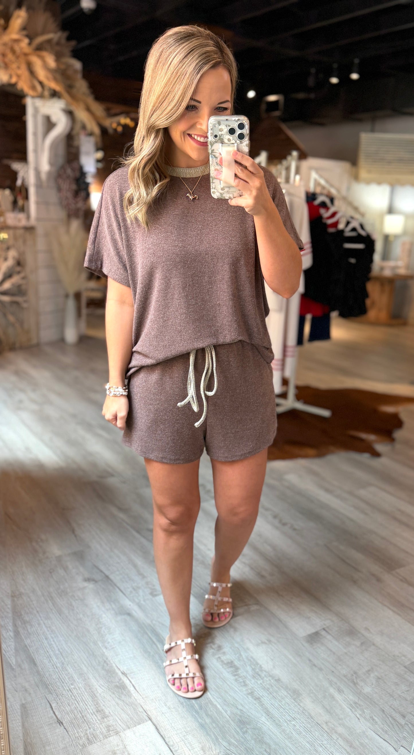 Chocolate/Sage Soft Set