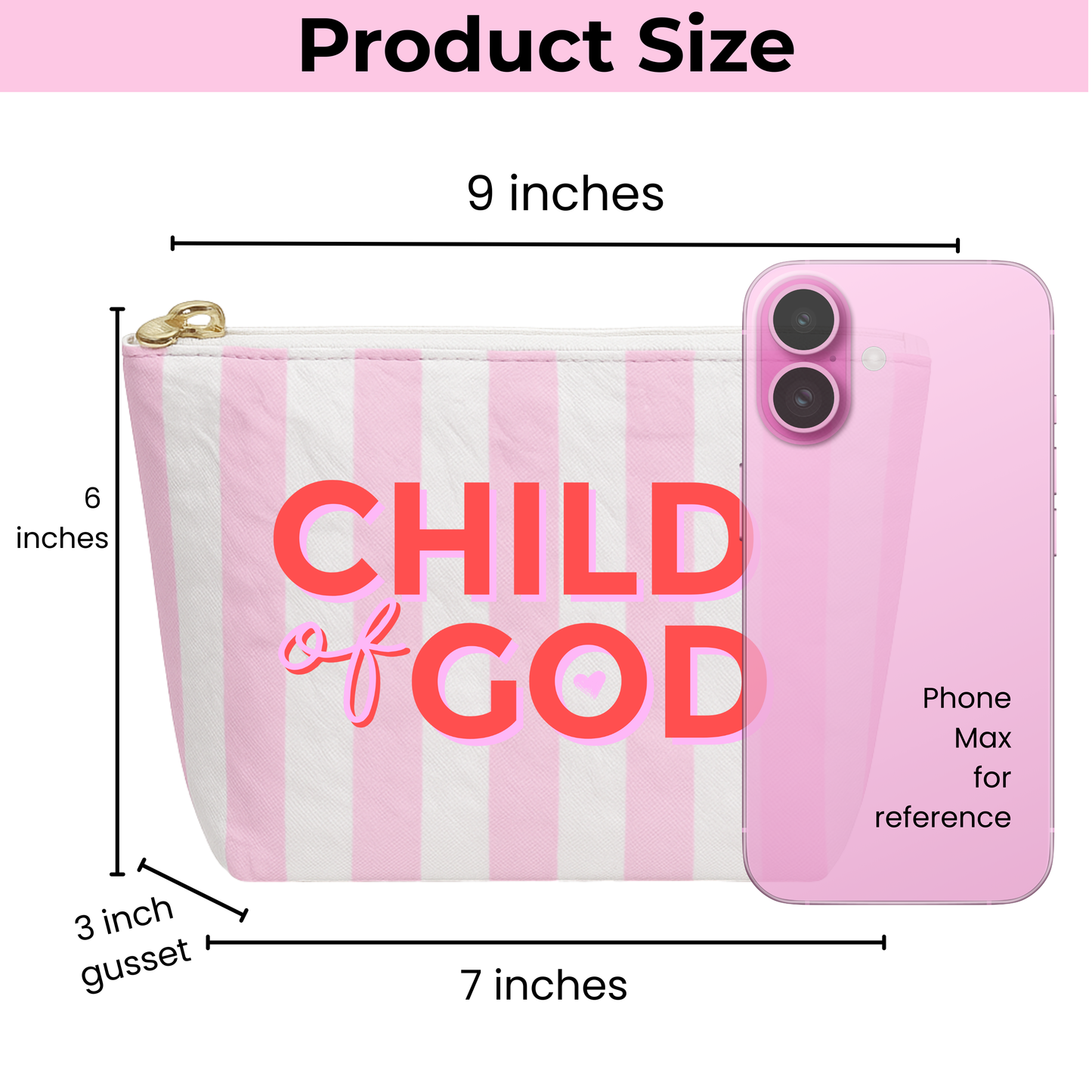*NEW Valentines pouch valentines gift Easter | Child of God