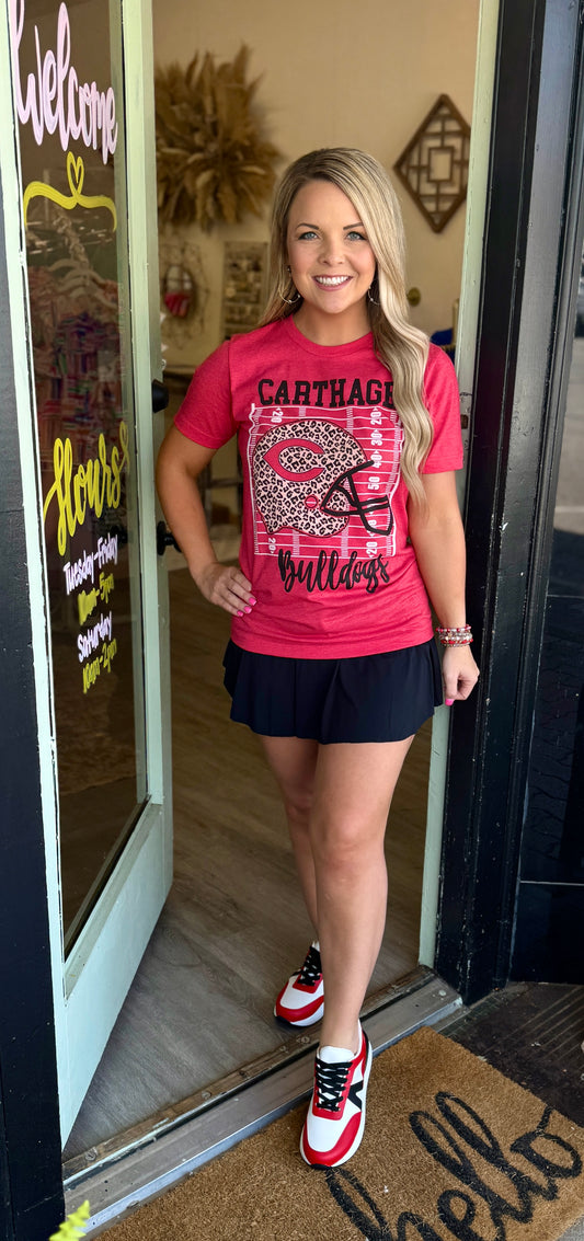 Carthage Bulldogs Field Tee