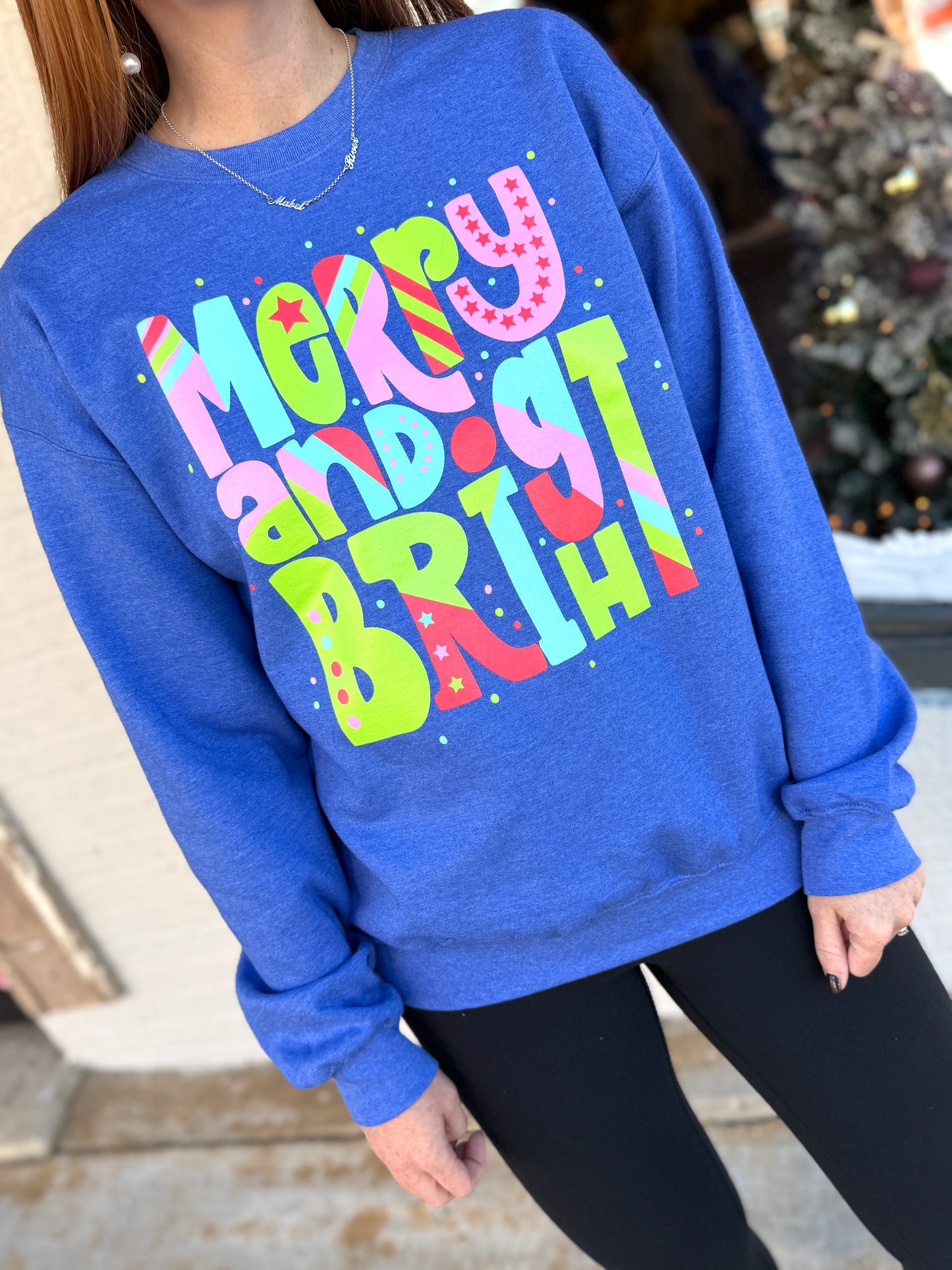 Merry & Bright Sweatshirt