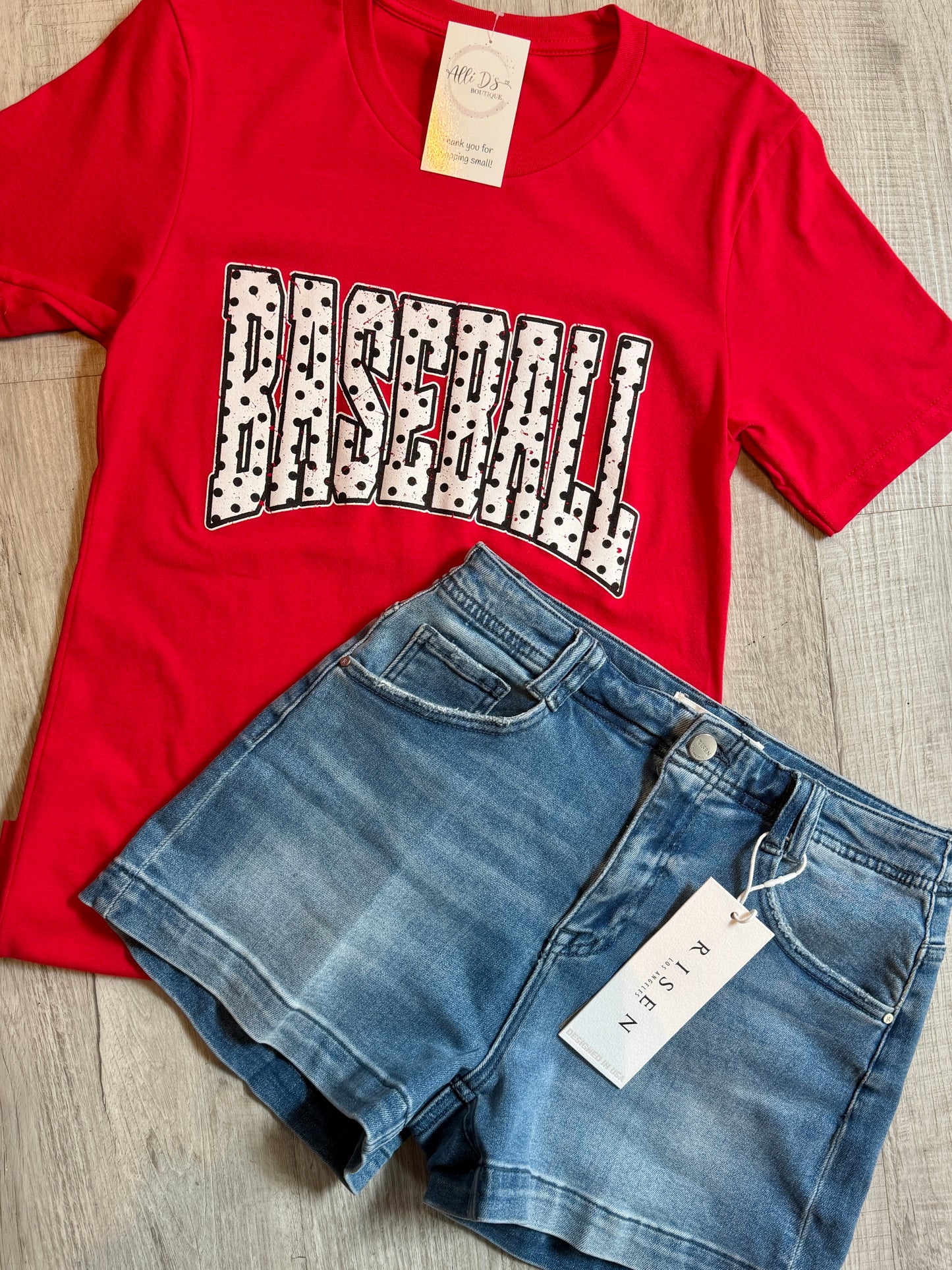 Risen Mid Rise Relaxed Shorts