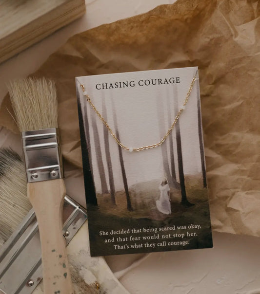 Chasing Courage | Necklace | Christian