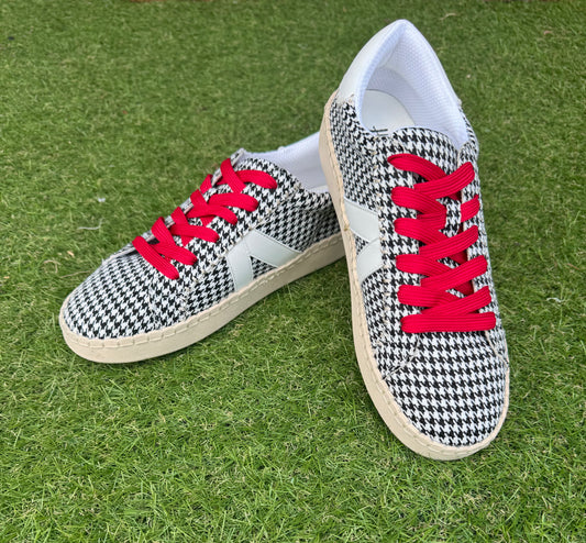 Friend Zone Black White Gingham