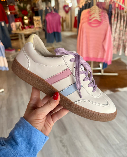 Corky’s Heads Up Pastel Sneakers