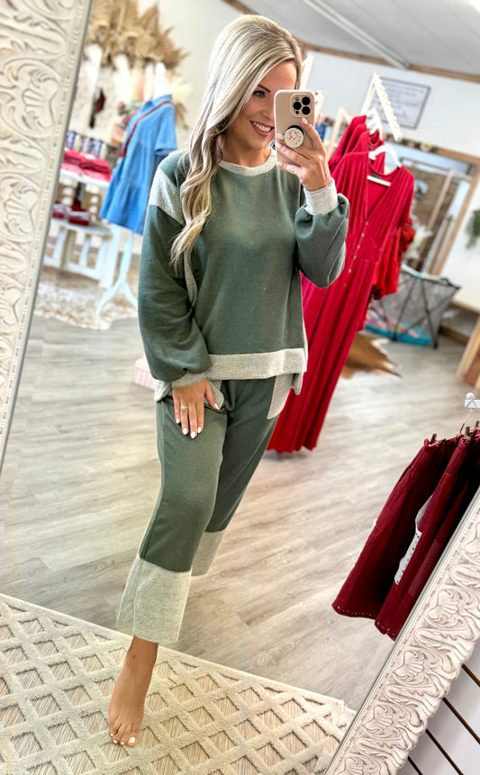 Olive/Grey Set