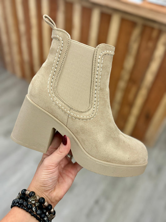 Taupe Booties