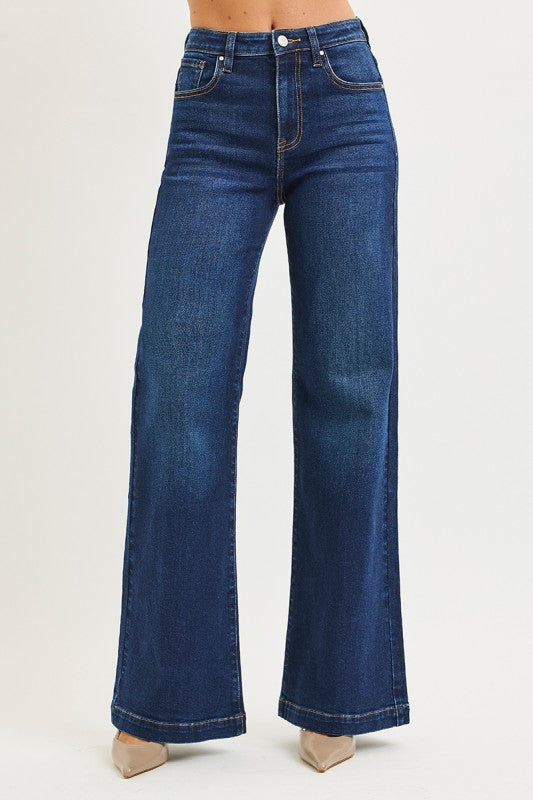 Risen High Rise Dark Denim