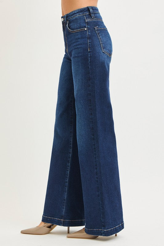 Risen High Rise Dark Denim
