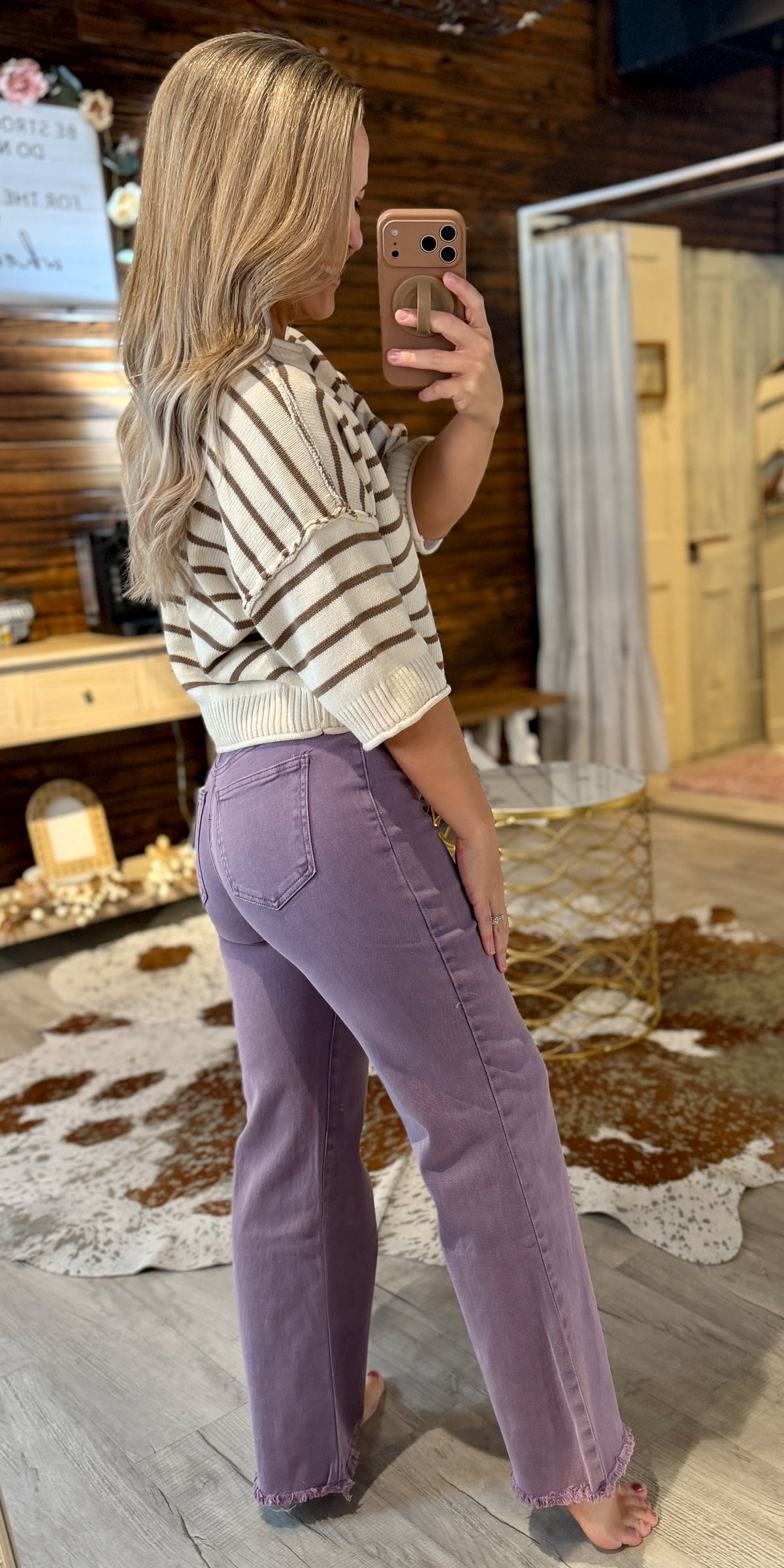 Light Plum Denim