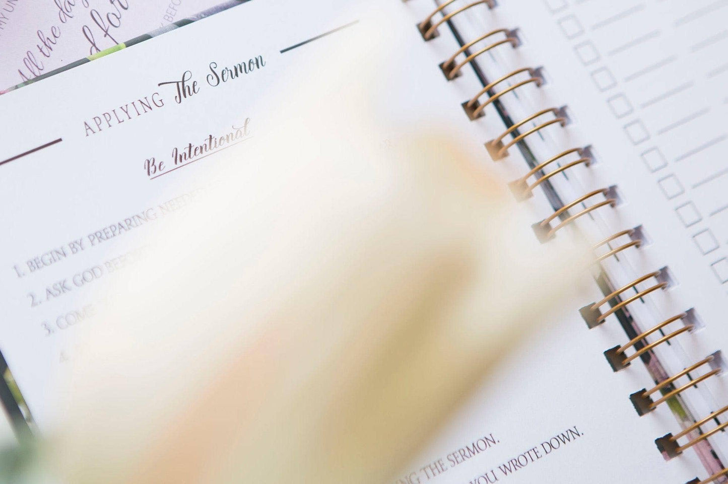 Sermon Notebook for Women | Sermon Notes Journal