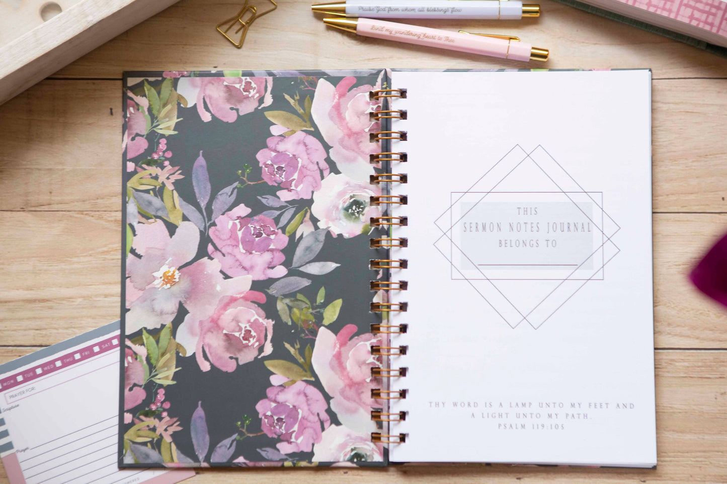 Sermon Notes Journal | Sermon Notebook