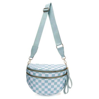 The Avril | Checkered Sling Crossbody Bag