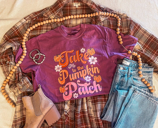 TAKE ME TO THE PUMPKIN PATCH TEE
