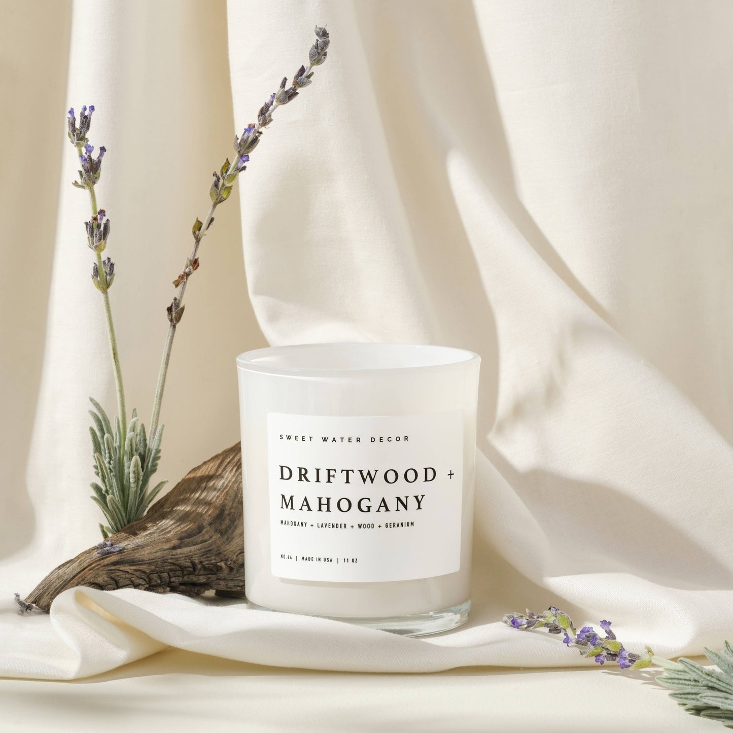 Driftwood and Mahogany 11 oz Soy Candle