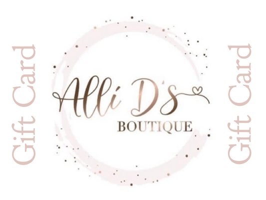 Alli D’s Boutique Gift Card